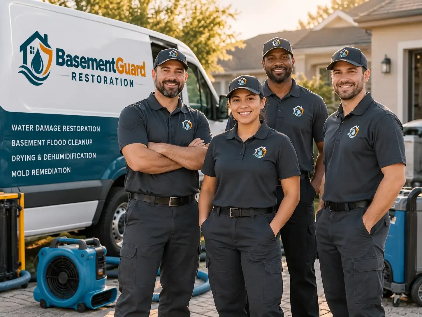 Basement Water Damage Restoration company in Vining, IA